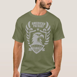 T-shirt Tee-shirt American Patriot - Vert de combat