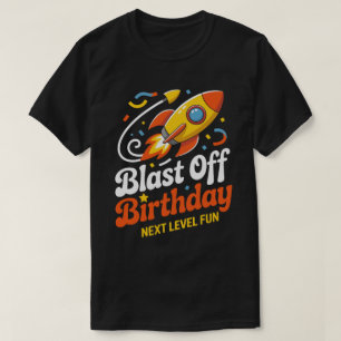 T-shirt Tee-shirt anniversaire Blast Off