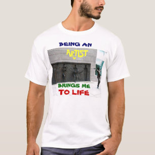 T-shirt tee-shirt ART ME DONNE LA VIE