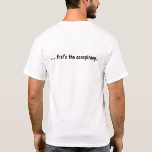 T-shirt Tee - shirt avant et arrière de mots