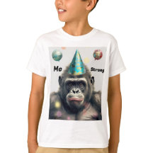 Tee Shirt avec Gorille pour Garçons