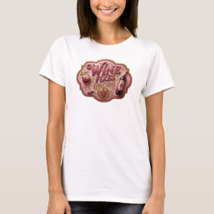 T-shirt Tee-shirt avec la déclaration VINO D'OR MODERNE RÈ