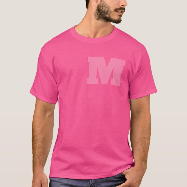 T-shirt Tee - shirt avec monogramme "m" (Devant)