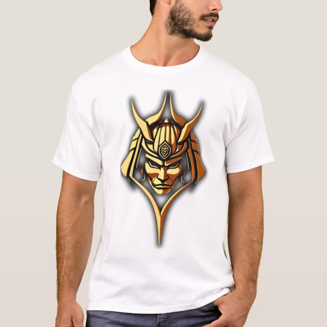 T-shirt Tee-shirt blanc avec logo Masque de Pharaon (Devant)