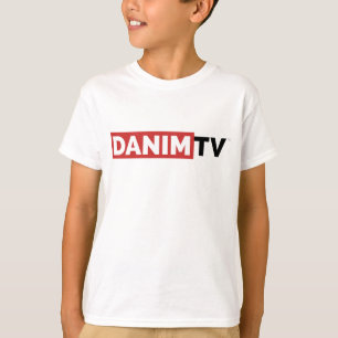T-shirt Tee - shirt blanc de base de logo officiel de