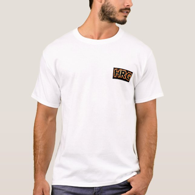 T-shirt Tee - shirt blanc de HRG (Devant)
