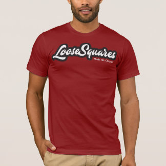 T-shirt tee - shirt blanc de logo de looseSquares