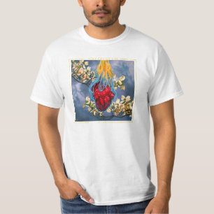 T-shirt Tee - shirt blanc du feu du Saint-Esprit