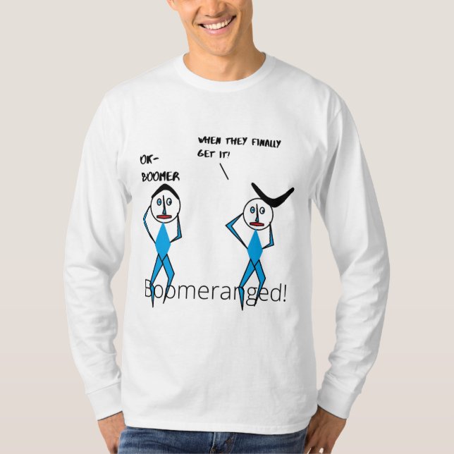 T-shirt Tee - shirt Boomerangé (Devant)