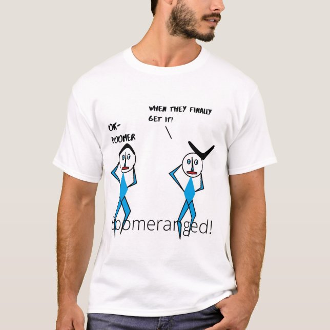 T-shirt Tee - shirt Boomerangé (Devant)
