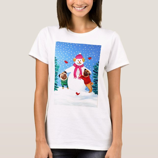 T-shirt Tee - shirt Carlin (Devant)