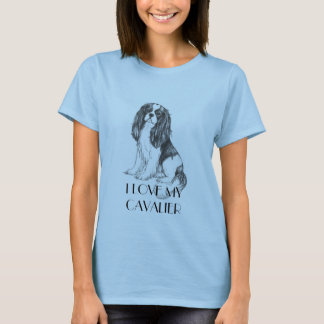 T-shirt Tee - shirt cavalier, J'AIME MON CAVALIER