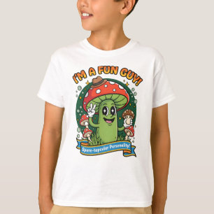 T-shirt Tee-shirt Champignon Pacifique – “Je suis un type