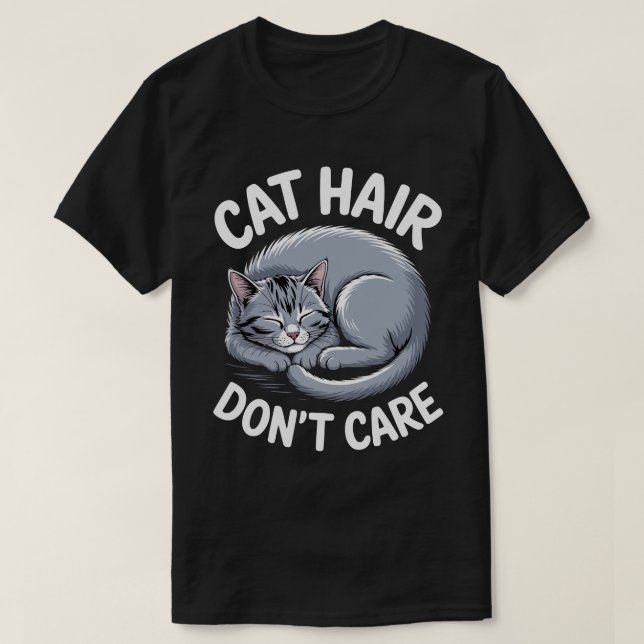 T-shirt Tee-shirt Chat M'est Égal (Design devant)