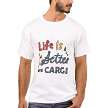 Tee-shirt Corgi Papa
