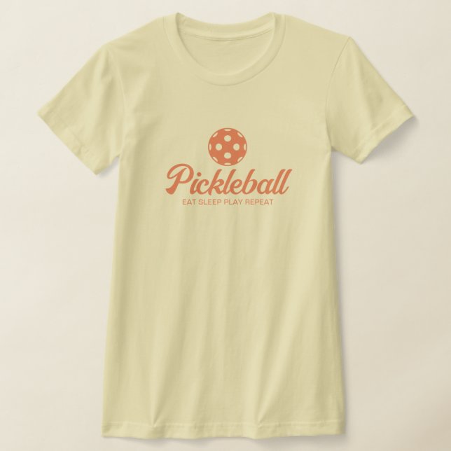 T-shirt Tee-shirt couleur crème pour femmes (Poser)