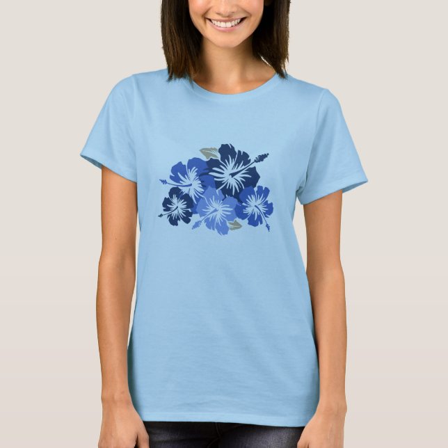 T-shirt Tee-shirt dames Epic Hibiscus (Devant)