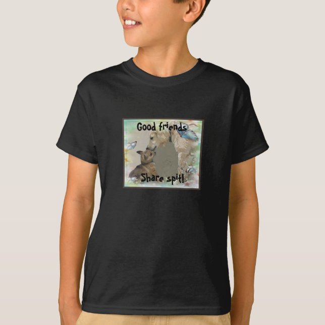 T-shirt Tee - shirt d'amis d'enfants (Devant)