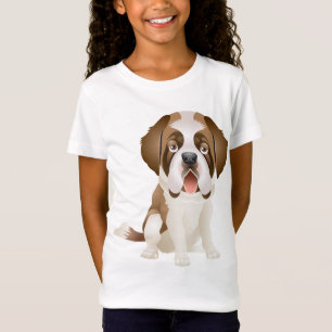 T-Shirt Tee - shirt d'amour Saint Bernard Puppy