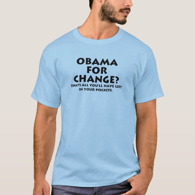 T-shirt Tee - shirt d'Anti-Obama (Devant)