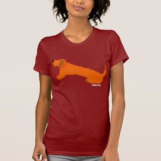T-shirt Tee - shirt d'art : Chien de saucisse