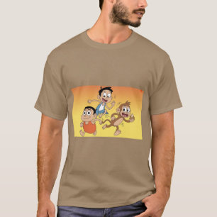 T-shirt Tee-shirt d'art coloré vibrant