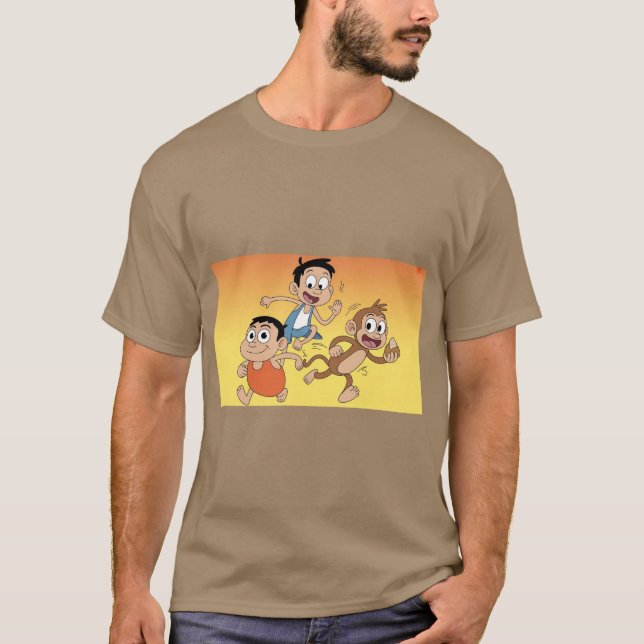 T-shirt Tee-shirt d'art coloré vibrant (Devant)