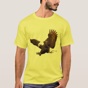 T-shirt Tee - shirt d'atterrissage à l'aigle