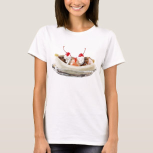 T-shirt Tee - shirt de banana split