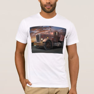 T-shirt Tee - shirt de camion de duel