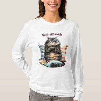 T-shirt Tee - shirt de chat