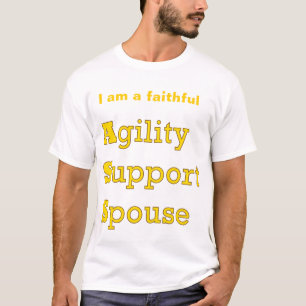 T-shirt Tee - shirt de conjoint de soutien d'agilité