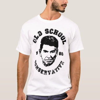 T-shirt Tee - shirt de conservateur de vieille école