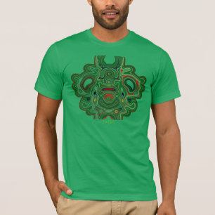 T-shirt Tee - shirt de contact : (Totem) rêvant le lézard