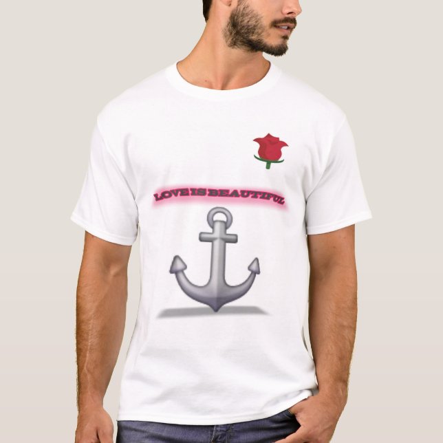 T-shirt Tee - shirt de couleur blanche (Devant)