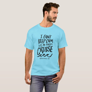 T-shirt Tee - shirt de croiseur de première fois