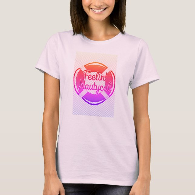 T-shirt Tee-shirt de croisière "Feelin' Naughtycal"  (Devant)