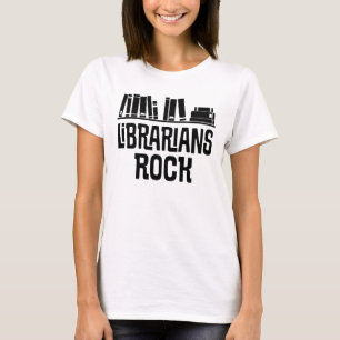 T-shirt Tee - shirt de dames de citation de bibliothécaire