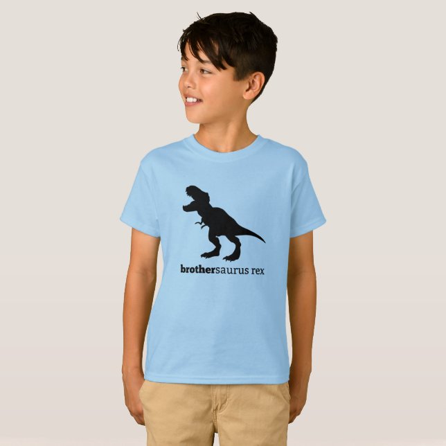 T-shirt tee - shirt de famille de dinosaure de rex de (Devant entier)