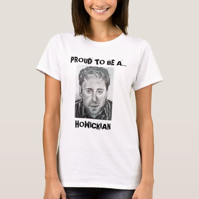 T-shirt Tee - shirt de fan de Howickian (Devant)