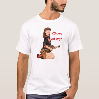 T-shirt Tee - shirt de fille de mandoline de Jukejoint