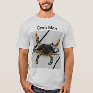 T-shirt Tee - shirt de "homme du crabe" des hommes