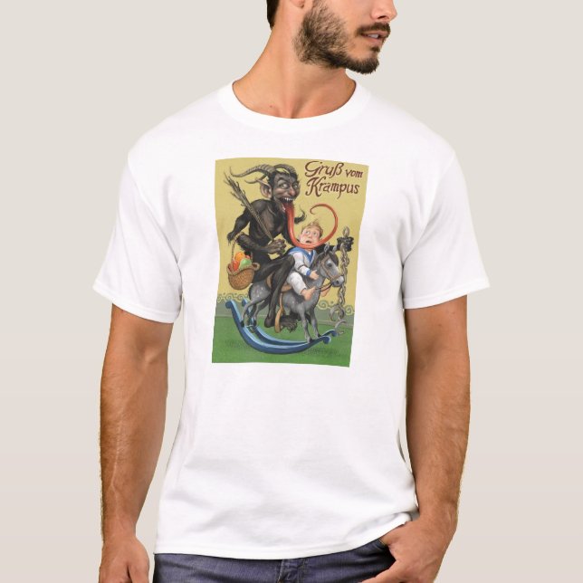 T-shirt Tee - shirt de Krampus (Devant)