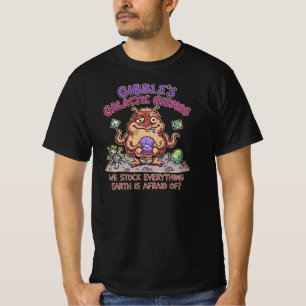 T-shirt Tee-shirt de la boutique rétro d'Alien de Gibble's