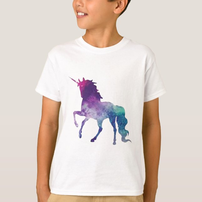 t-shirt tee - shirt de la licorne (Devant)