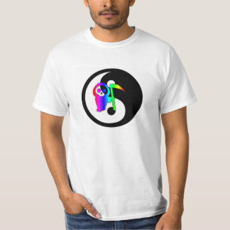 T-shirt Tee - shirt de la mort de Yin Yang