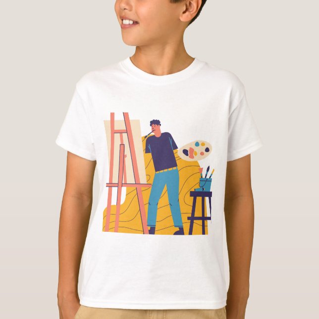 T-shirt Tee - shirt de la recherche de rêves (Devant)