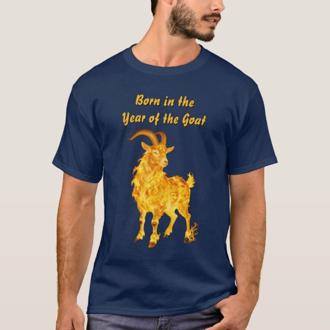 T-shirt Tee-shirt de l'année de la Chèvre (Devant)