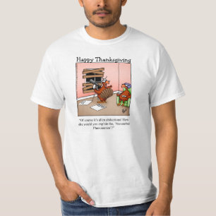 T-shirt Tee - shirt de l'Humour de Thanksgiving "Phénomène