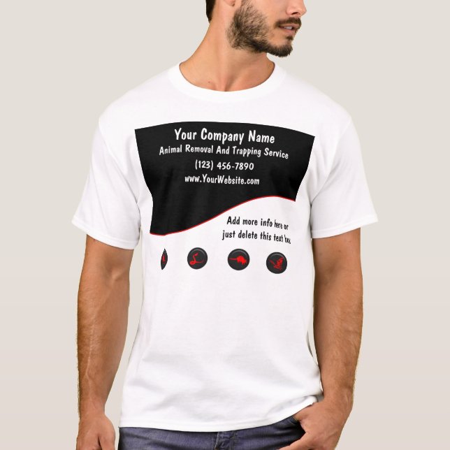 T-shirt Tee - shirt de lutte contre les parasites (Devant)